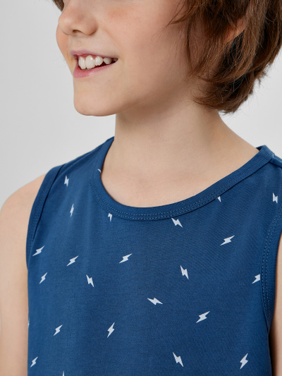 Майка Mark Formelle 423344/25-39082П-0 молнии_на_синем - фото 2