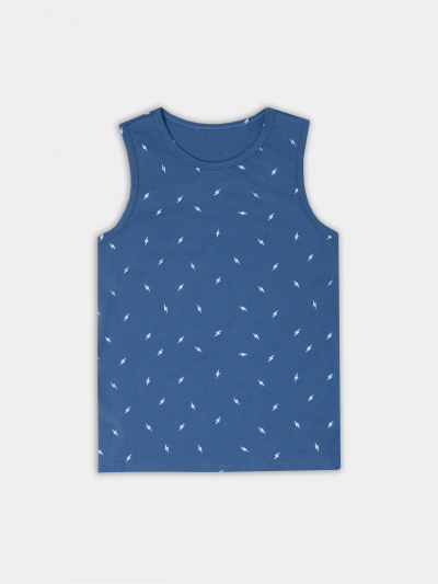 Майка Mark Formelle 423344/25-39082П-0 молнии_на_синем - фото 1