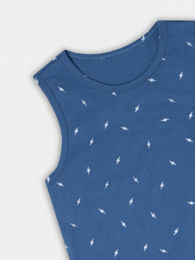 Майка Mark Formelle 423344/25-39082П-0 молнии_на_синем - фото 3