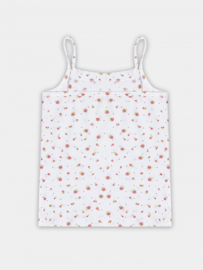 Топ Mark Formelle 427735/1/25-38015П-5 цветочки_на_белоснежном - фото 4