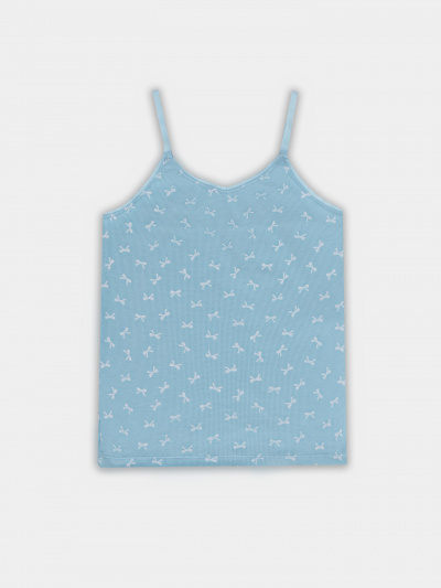 Майка Mark Formelle 427738/25-37982П-1 бантики_на_голубом - фото 1