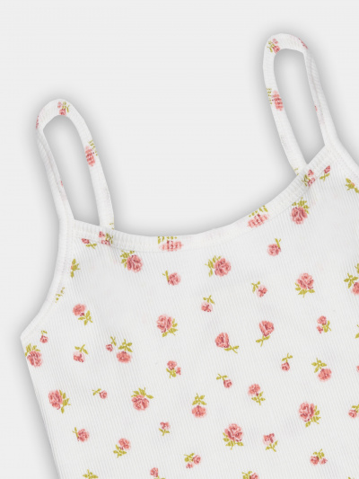 Топ Mark Formelle 427742/25-40322П-1 цветы_на_св.молочном - фото 1