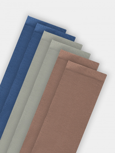 Носки Mark Formelle 430A-1407/B5-223430A джинсовый_оливка_карамель_рис.1407 - фото 4