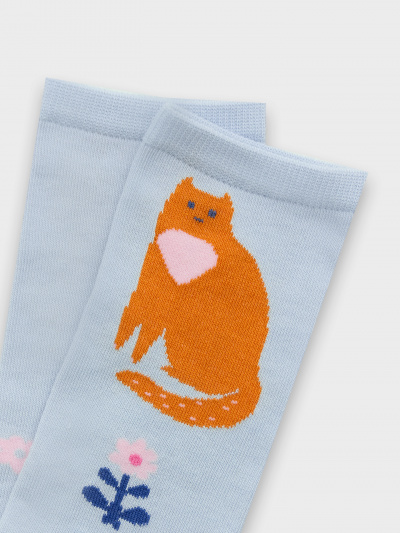 Носки Mark Formelle 430K-3064/B4-25430K-1 облако_рис.3064 - фото 4