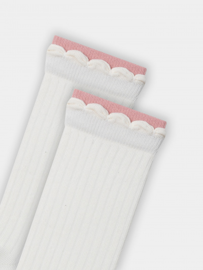 Носки Mark Formelle 430K-3166/B4-25430K-1 молочный_сухая_роза_рис.3166 - фото 1