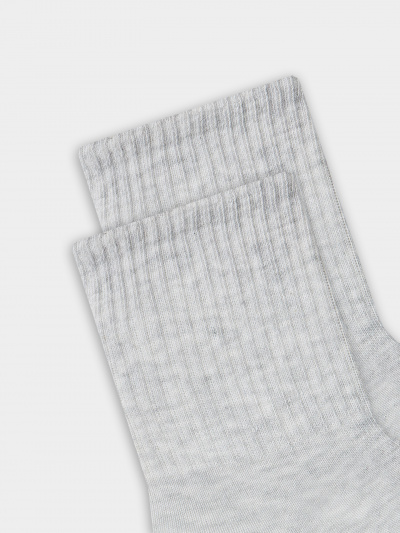 Носки Mark Formelle 444K-1850/B5-23444K св.серый_меланж_рис.1850 - фото 3
