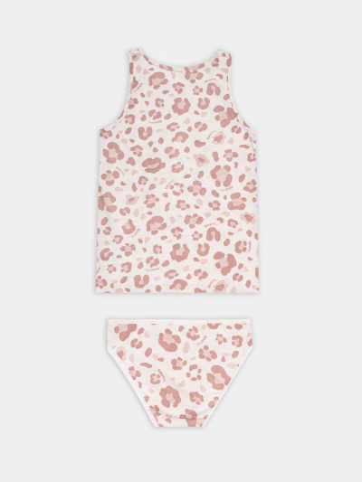 Майка, трусы Mark Formelle 447006/25-37357ПП-0 розовый_леопард - фото 1