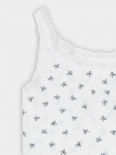 Майка Mark Formelle 447008/25-37482ПП-5 бантики_на_белоснежном - фото 3