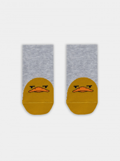 Носки Mark Formelle 453K-3202/B4-25453K св.серый_меланж_рис.3202 - фото 3