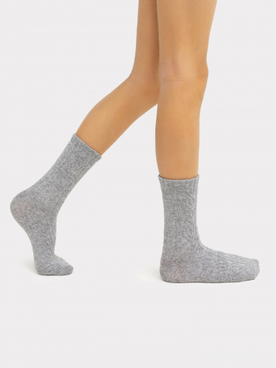 Носки Mark Formelle 456K-1799/B3-22456K-1 св.серый_меланж_рис.1799 - фото 1