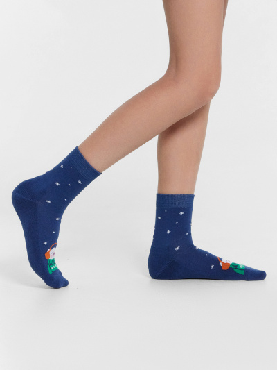 Носки Mark Formelle 504K-2993/B2-24504K джинсовый_рис.2993 - фото 1