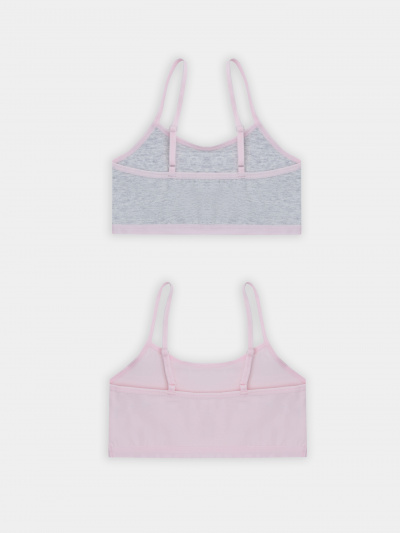 Топ Mark Formelle 517718-2/25-36653Ц-5 розовый_серый_меланж_4306_А - фото 1