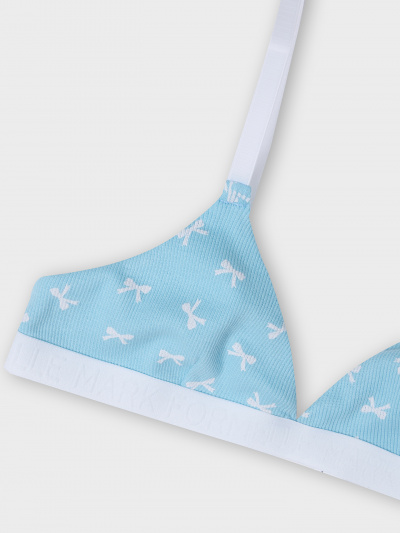 Топ Mark Formelle 517721/25-ФЧ37847П-1 бантики_на_голубом - фото 2