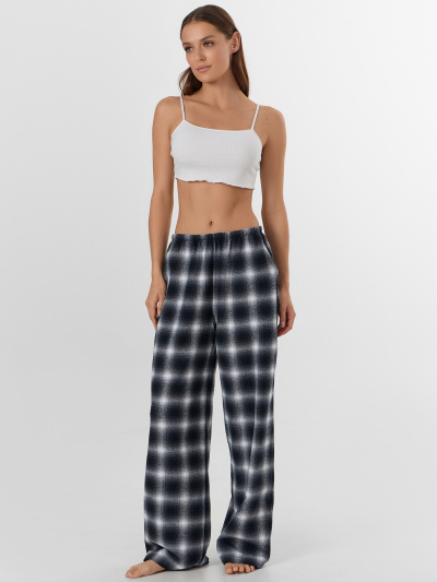 Брюки Mark Formelle 532431-2/25-37522ПП-9 клетка_черно_белая - фото 3