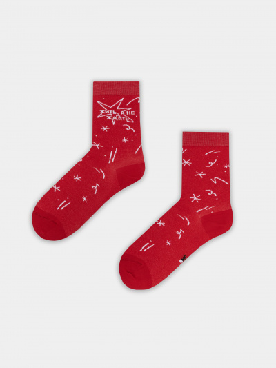 Носки Mark Formelle 550U-3452/25550U я.красный_рис.3452 - фото 1