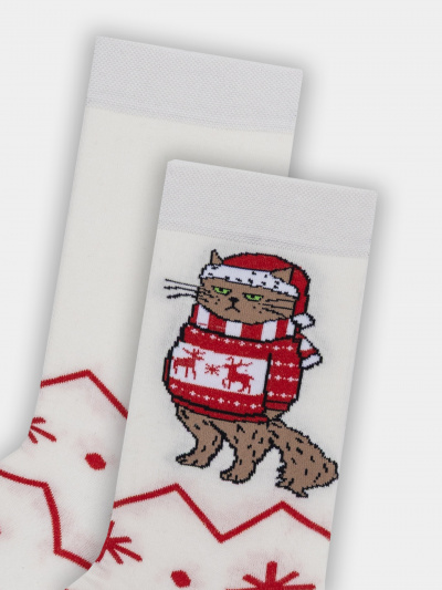 Носки Mark Formelle 550U-3453/25550U молочный_рис.3453 - фото 2