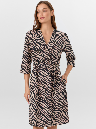 Пеньюар Mark Formelle 552275/1/24-27301ПП-0 зебра_на_холодном_бежевом - фото 2