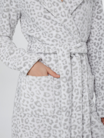 Халат Mark Formelle 552278/25-36110ПП-15 леопард_на_белом - фото 4