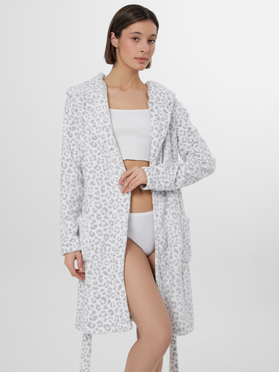 Халат Mark Formelle 552278/25-36110ПП-15 леопард_на_белом - фото 5
