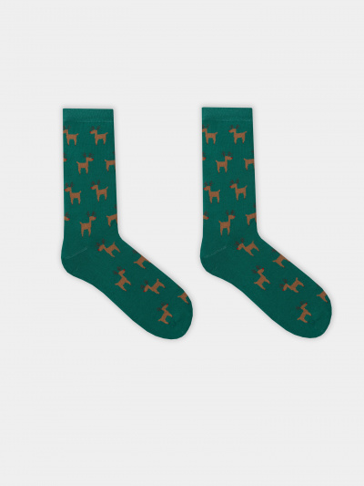 Носки Mark Formelle 552U-2594/23552U я.малахит_рис.2594 - фото 1