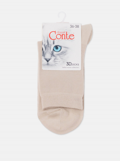 Носки CONTE 3DSOCKS бежевый 24С-2СП - фото 5