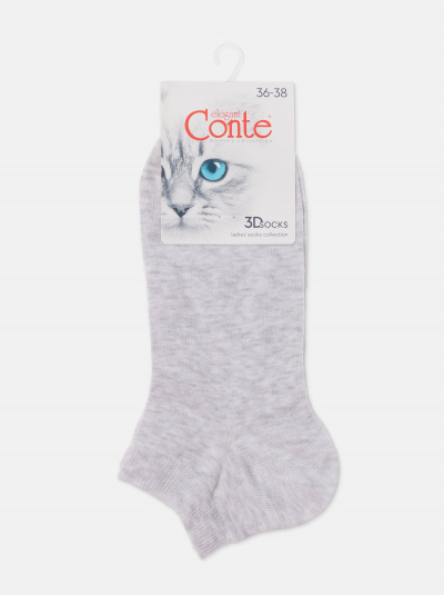Носки CONTE 3DSOCKS светло-серый 24С-3СП - фото 2