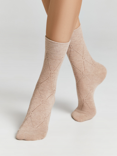 Носки CONTE ACTIVE 22 бежевый 22С-27СП - фото 7