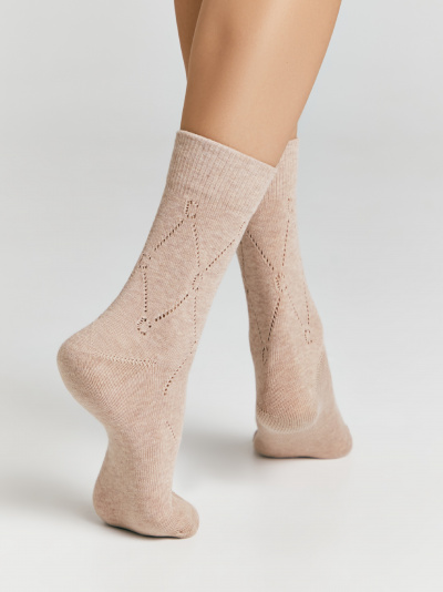 Носки CONTE ACTIVE 22 бежевый 22С-27СП - фото 9