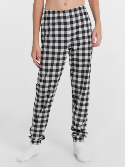 Брюки, джемпер Mark Formelle 563323/24-30522ПП-0 пыльная_мята_графитовая_клетка_3_сл_на_пол - фото 4