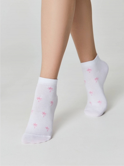 Носки CONTE ACTIVE белый-розовый 23С-111СП - фото 5