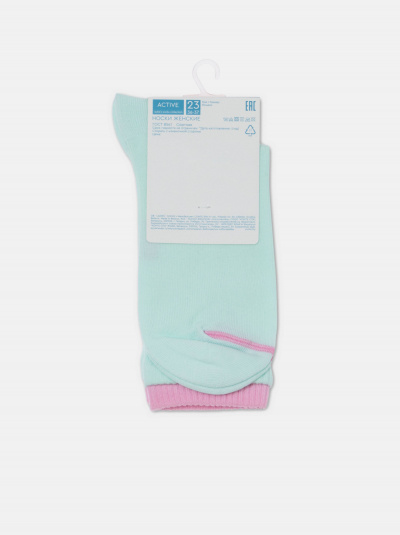 Носки CONTE ACTIVE бледно-бирюзовый 22С-29СП - фото 1