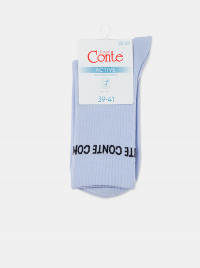 Носки CONTE ACTIVE бледно-фиолетовый 20С-20СП - фото 10