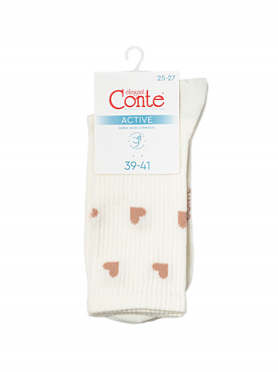 Носки CONTE ACTIVE молочный 20С-20СП - фото 6