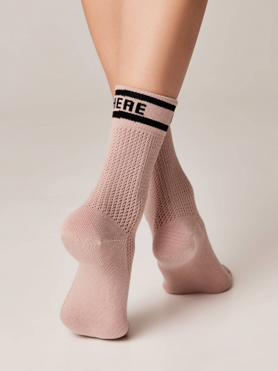 Носки CONTE ACTIVE пепельно-розовый 22С-27СП - фото 5