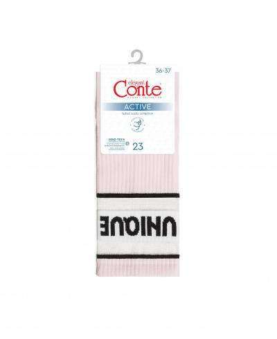 Носки CONTE ACTIVE светло-розовый 19С-77/1СП - фото 3