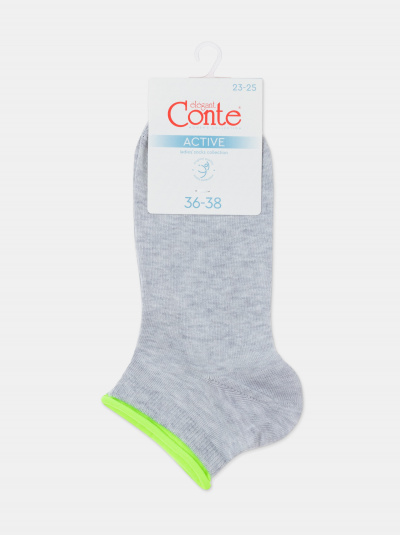 Носки CONTE ACTIVE светло-серый 12С-32СП - фото 3