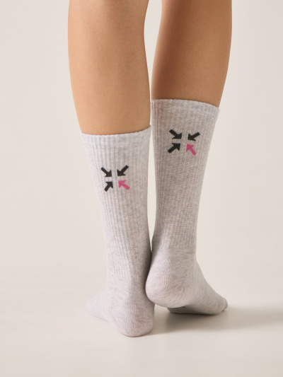 Носки CONTE ACTIVE светло-серый 20С-20СП - фото 3