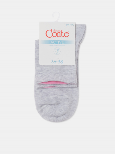 Носки CONTE ACTIVE светло-серый 24С-11СП - фото 11
