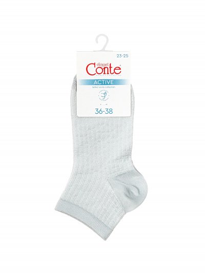 Носки CONTE ACTIVE светло-серый 24С-75СП - фото 5