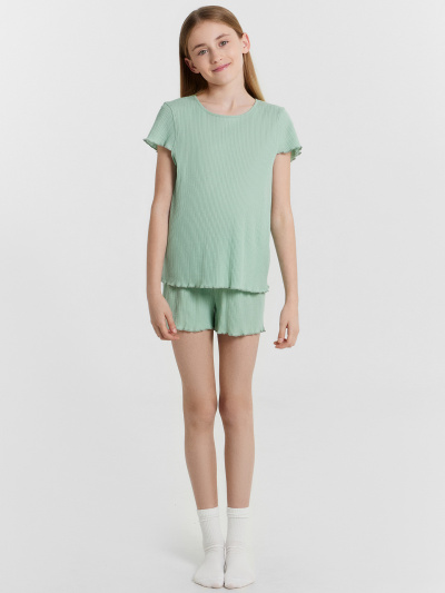 Футболка, шорты Mark Formelle 567752/25-32379Ц-1 яблочно_мятный - фото 1