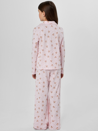 Брюки, рубашка Mark Formelle 567754/25-35609ПП-0 мишки_с_цветами_на_розовом - фото 2
