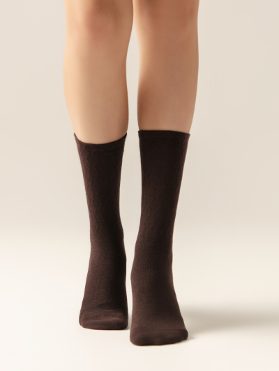 Носки CONTE ACTIVE шоколадный 24С-73СП - фото 1