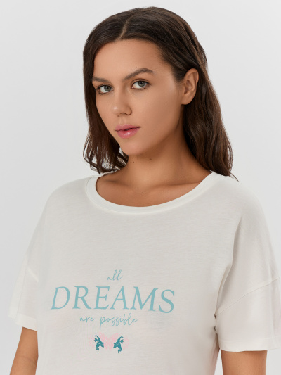 Сорочка Mark Formelle 572310/25-36120ПП-0 св.молочный_печать_Печать - фото 3