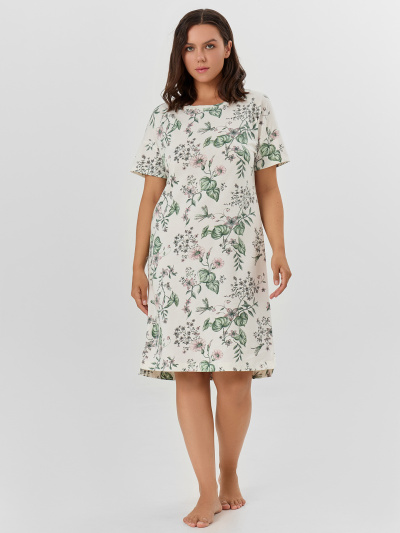 Сорочка Mark Formelle 572310/25-36120ПП-0 цветы_на_св.молочном - фото 1