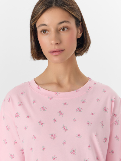 Сорочка Mark Formelle 572371/25-39028ПП-0 розы_на_розовом - фото 4