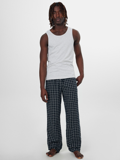 Брюки Mark Formelle 581135/25-5072ПП-9 клетка_белая_на_черном - фото 1