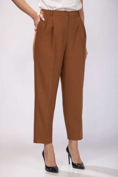 Брюки IVARI 310 терракот - фото 6