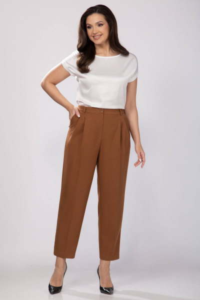 Брюки IVARI 310 терракот - фото 2