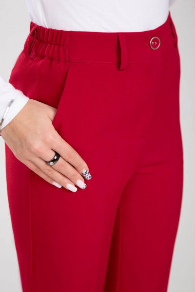 Брюки, жакет IVARI 10403/1 красный - фото 2