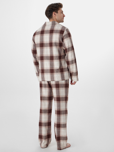 Брюки, рубашка Mark Formelle 591047/24-5071ПП-9 черная_клетка_на_св.молочном - фото 5